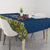 Custom Ukraine Volleyball Tablecloth Cholovicha Zbirna Ukrainy z Volejbolu