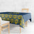 Custom Ukraine Volleyball Tablecloth Cholovicha Zbirna Ukrainy z Volejbolu