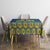 Custom Ukraine Volleyball Tablecloth Cholovicha Zbirna Ukrainy z Volejbolu