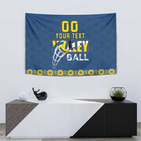 Custom Ukraine Volleyball Tapestry Cholovicha Zbirna Ukrainy z Volejbolu