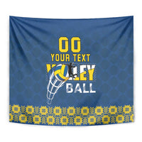 Custom Ukraine Volleyball Tapestry Cholovicha Zbirna Ukrainy z Volejbolu