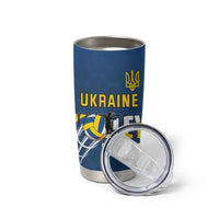Custom Ukraine Volleyball Tumbler Cup Cholovicha Zbirna Ukrainy z Volejbolu