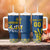 Custom Ukraine Volleyball Tumbler With Handle Cholovicha Zbirna Ukrainy z Volejbolu