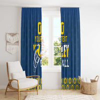 Custom Ukraine Volleyball Window Curtain Cholovicha Zbirna Ukrainy z Volejbolu
