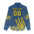 Custom Ukraine Volleyball Women Casual Shirt Cholovicha Zbirna Ukrainy z Volejbolu