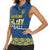 Custom Ukraine Volleyball Women Sleeveless Polo Shirt Cholovicha Zbirna Ukrainy z Volejbolu