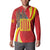 Catalonia Spain Button Sweatshirt Basilica de la Sagrada Familia