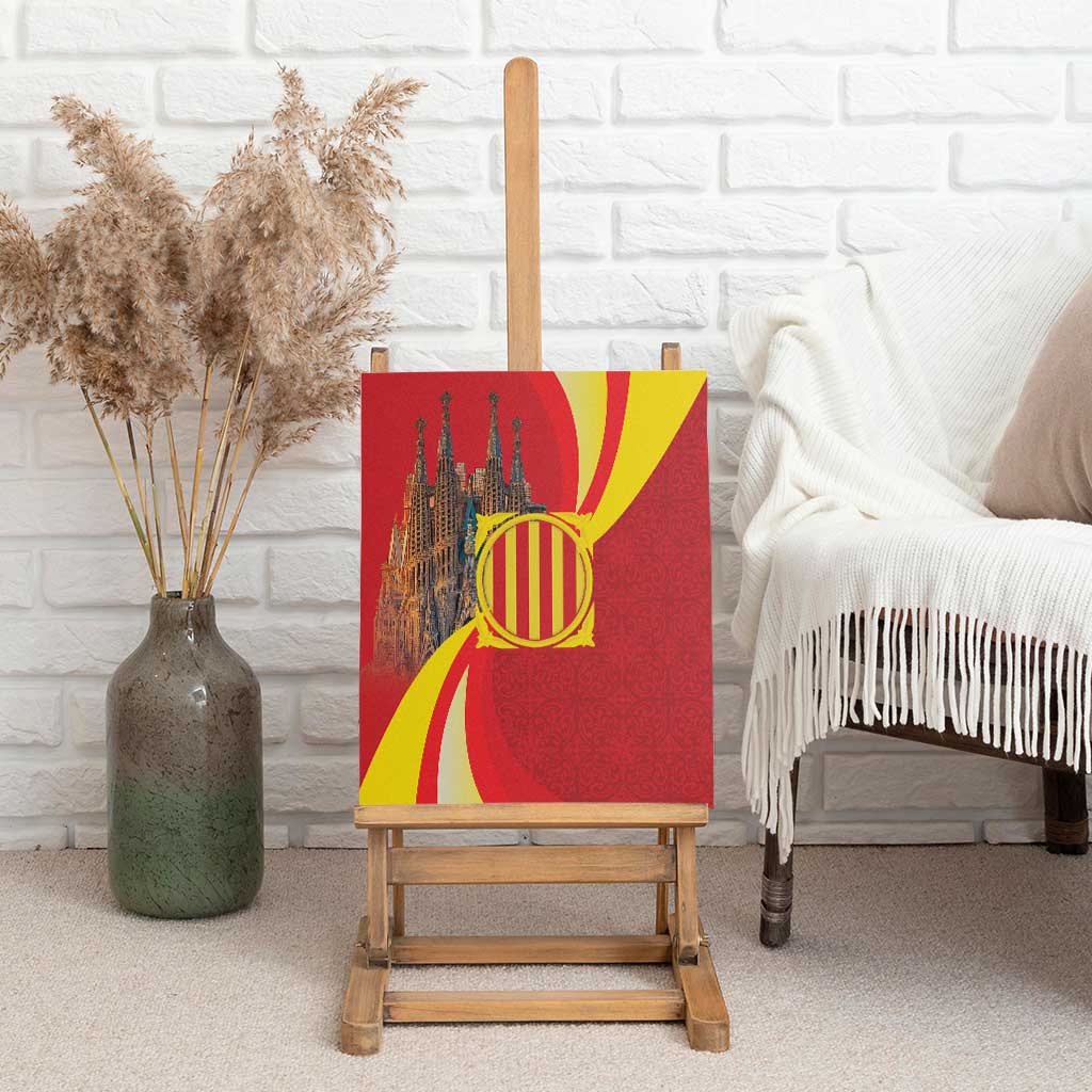 Catalonia Spain Canvas Wall Art Basilica de la Sagrada Familia