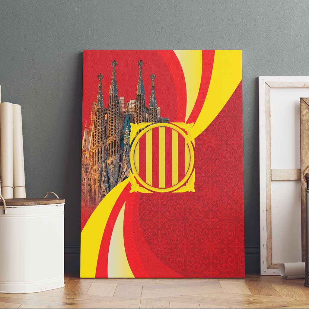 Catalonia Spain Canvas Wall Art Basilica de la Sagrada Familia