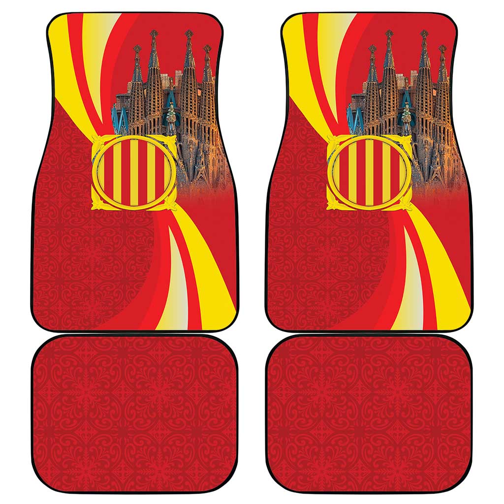 Catalonia Spain Car Mats Basilica de la Sagrada Familia
