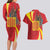 Catalonia Spain Couples Matching Long Sleeve Bodycon Dress and Hawaiian Shirt Basilica de la Sagrada Familia