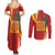 Catalonia Spain Couples Matching Summer Maxi Dress and Long Sleeve Button Shirt Basilica de la Sagrada Familia