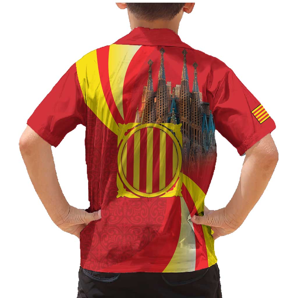 Catalonia Spain Family Matching Mermaid Dress and Hawaiian Shirt Basilica de la Sagrada Familia
