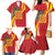 Catalonia Spain Family Matching Mermaid Dress and Hawaiian Shirt Basilica de la Sagrada Familia