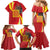 Catalonia Spain Family Matching Mermaid Dress and Hawaiian Shirt Basilica de la Sagrada Familia