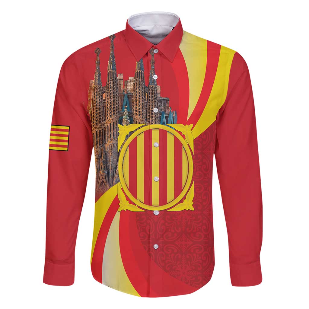 Catalonia Spain Family Matching Tank Maxi Dress and Hawaiian Shirt Basilica de la Sagrada Familia