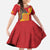 Catalonia Spain Kid Short Sleeve Dress Basilica de la Sagrada Familia