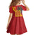 Catalonia Spain Kid Short Sleeve Dress Basilica de la Sagrada Familia