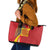 Catalonia Spain Leather Tote Bag Basilica de la Sagrada Familia