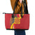 Catalonia Spain Leather Tote Bag Basilica de la Sagrada Familia
