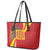 Catalonia Spain Leather Tote Bag Basilica de la Sagrada Familia