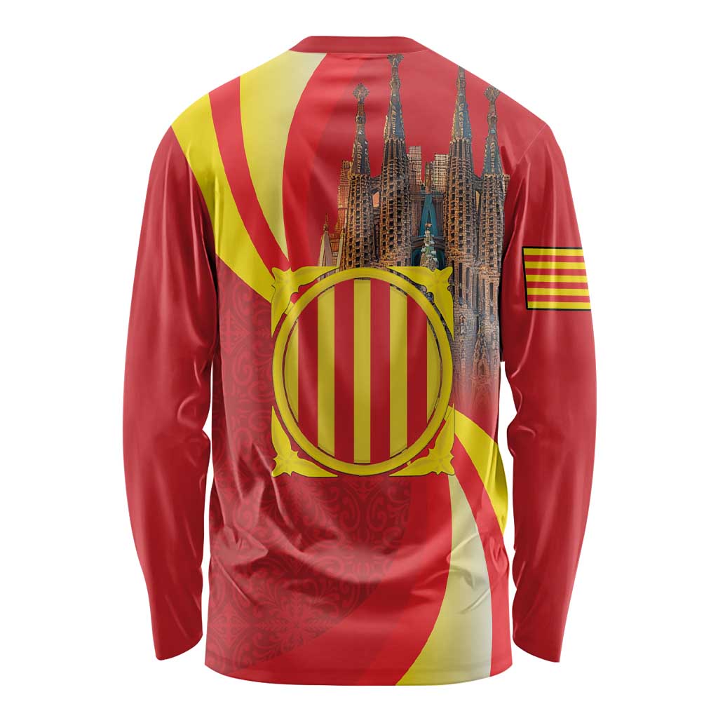 Catalonia Spain Long Sleeve Shirt Basilica de la Sagrada Familia