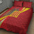 Catalonia Spain Quilt Bed Set Basilica de la Sagrada Familia