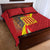 Catalonia Spain Quilt Bed Set Basilica de la Sagrada Familia