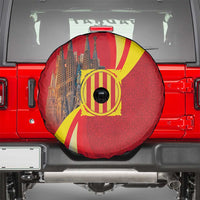 Catalonia Spain Spare Tire Cover Basilica de la Sagrada Familia