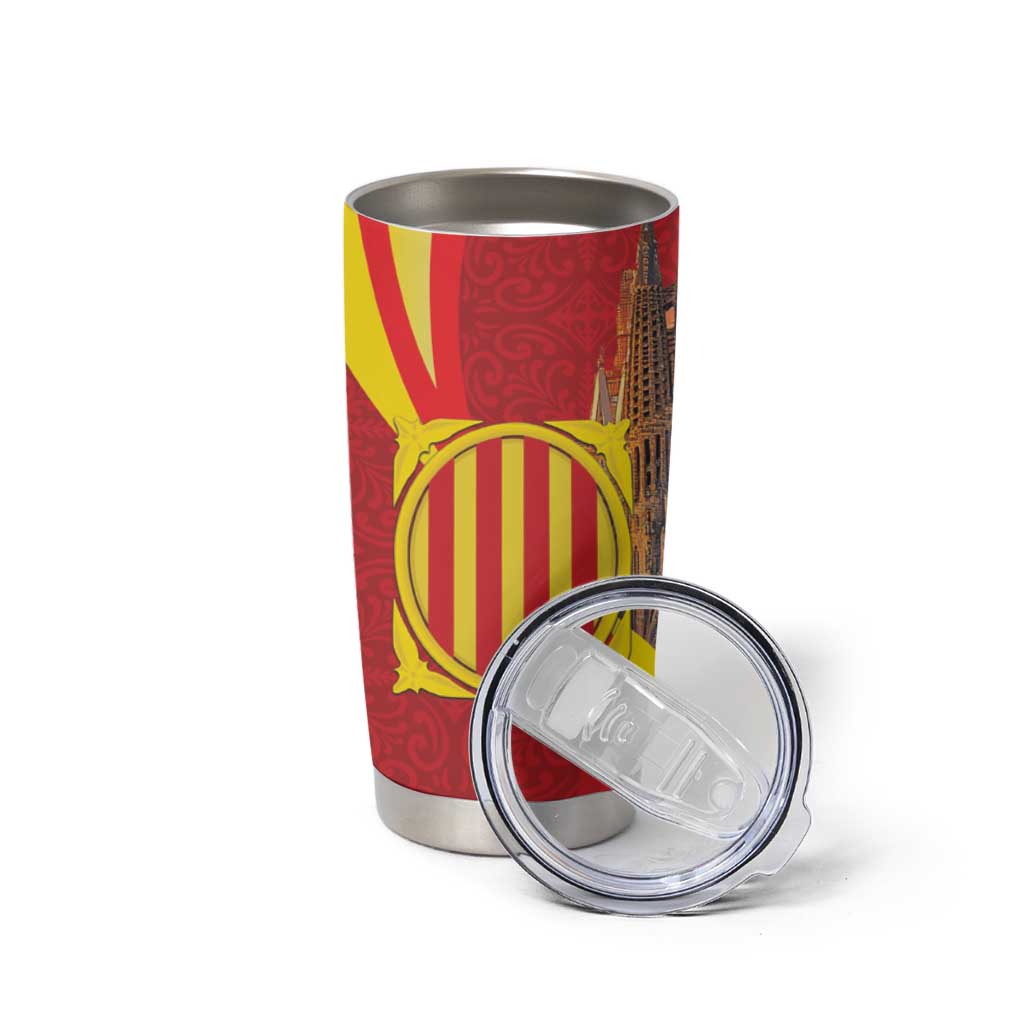 Catalonia Spain Tumbler Cup Basilica de la Sagrada Familia