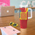 Catalonia Spain Tumbler With Handle Basilica de la Sagrada Familia