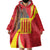 Catalonia Spain Wearable Blanket Hoodie Basilica de la Sagrada Familia
