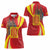 Catalonia Spain Women Polo Shirt Basilica de la Sagrada Familia