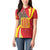 Catalonia Spain Women Polo Shirt Basilica de la Sagrada Familia