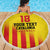 Custom Catalonia Football Beach Blanket Seleccio de futbol de Catalunya