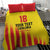 Custom Catalonia Football Bedding Set Seleccio de futbol de Catalunya
