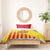 Custom Catalonia Football Bedding Set Seleccio de futbol de Catalunya