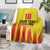 Custom Catalonia Football Blanket Seleccio de futbol de Catalunya