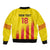 Custom Catalonia Football Bomber Jacket Seleccio de futbol de Catalunya