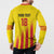 Custom Catalonia Football Button Sweatshirt Seleccio de futbol de Catalunya