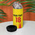 Custom Catalonia Football 4 in 1 Can Cooler Tumbler Seleccio de futbol de Catalunya