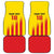 Custom Catalonia Football Car Mats Seleccio de futbol de Catalunya