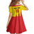 Custom Catalonia Football Family Matching Puletasi and Hawaiian Shirt Seleccio de futbol de Catalunya