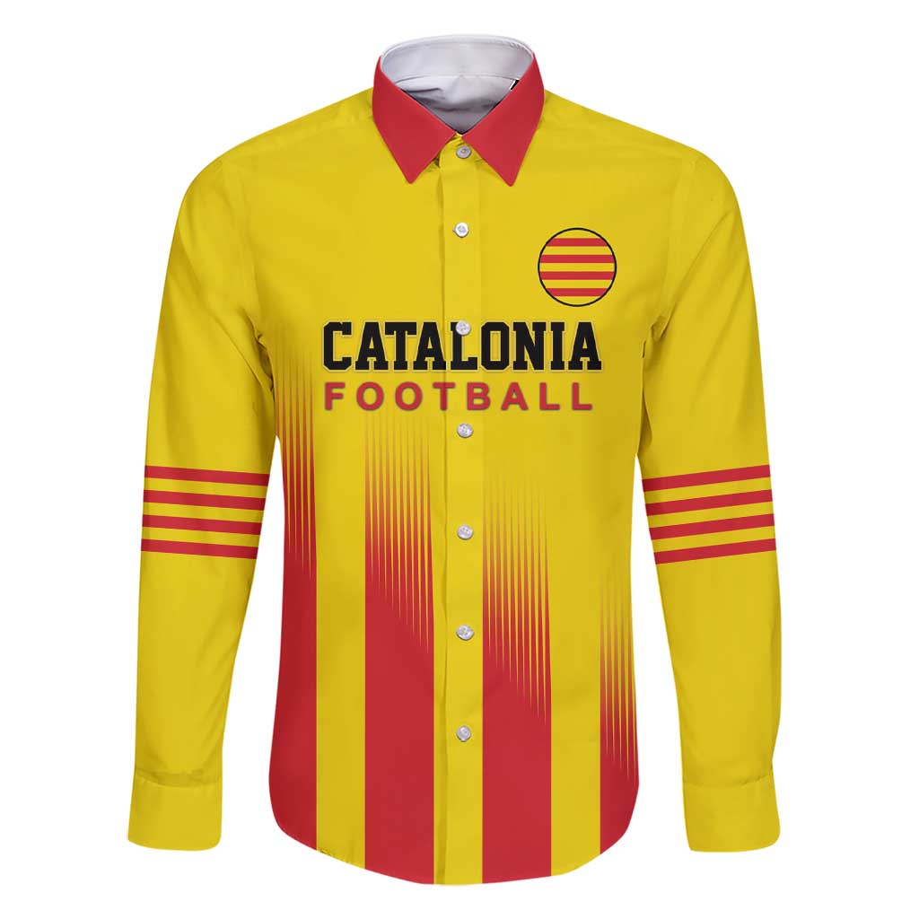 Custom Catalonia Football Family Matching Short Sleeve Bodycon Dress and Hawaiian Shirt Seleccio de futbol de Catalunya