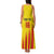 Custom Catalonia Football Family Matching Tank Maxi Dress and Hawaiian Shirt Seleccio de futbol de Catalunya