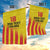 Custom Catalonia Football Garden Flag Seleccio de futbol de Catalunya