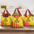 Custom Catalonia Football Grocery Bag Seleccio de futbol de Catalunya