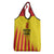 Custom Catalonia Football Grocery Bag Seleccio de futbol de Catalunya