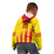 Custom Catalonia Football Kid Hoodie Seleccio de futbol de Catalunya