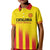 Custom Catalonia Football Kid Polo Shirt Seleccio de futbol de Catalunya